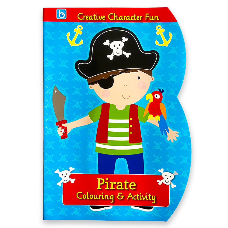 Pirate Deluxe Colouring And Activity Book