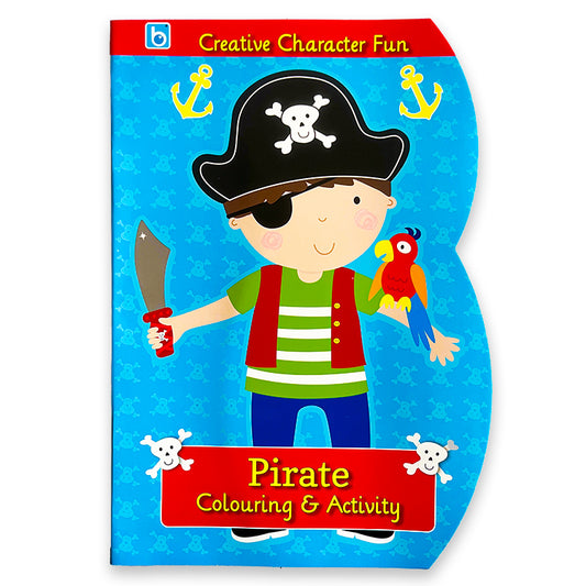 Pirate Deluxe Colouring And Activity Book