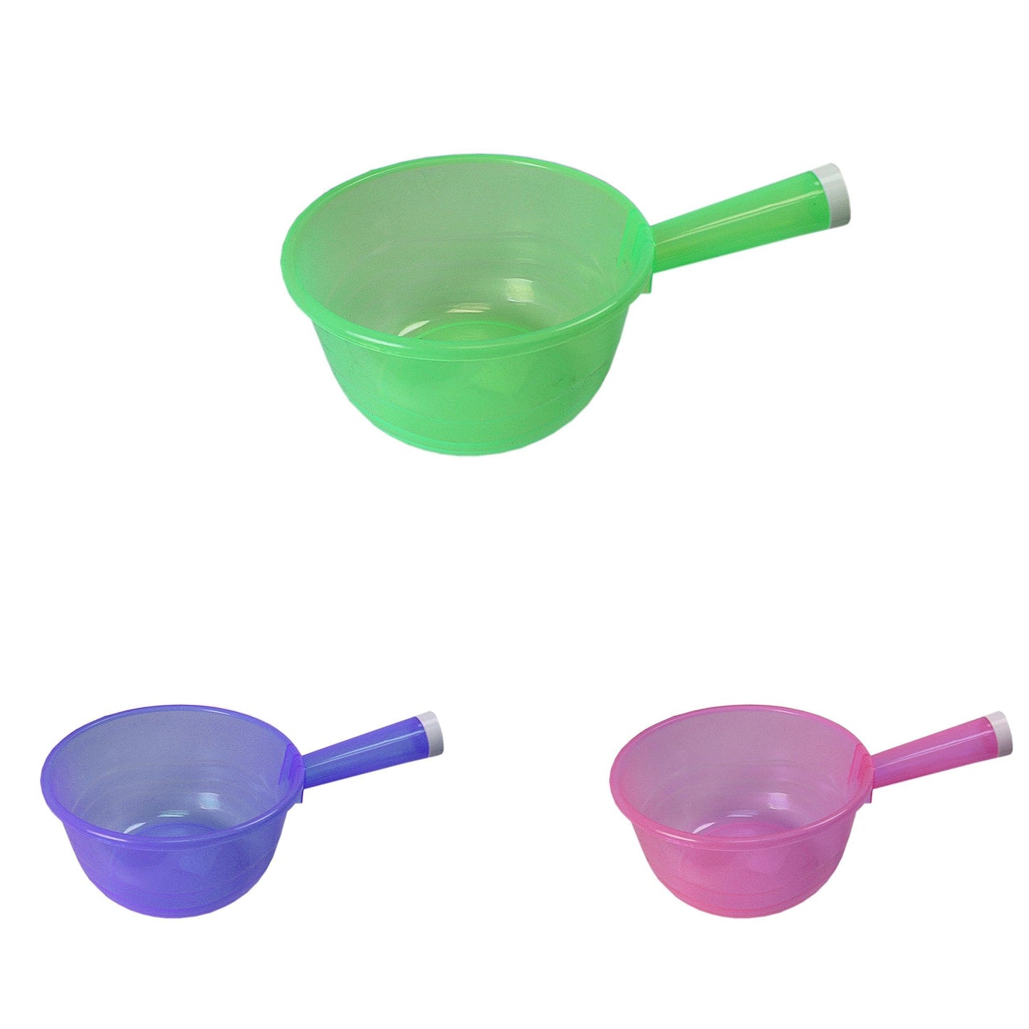 Plastic Bathroom Water Scoop Assorted Colours 00422