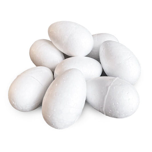 Foam Decorating Eggs x 48 ( BULK BUY )