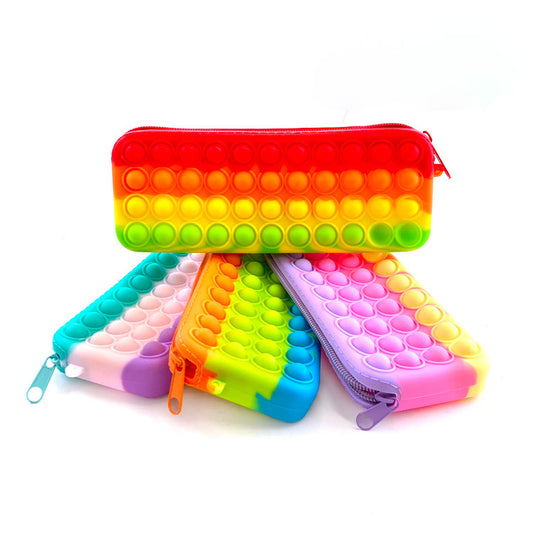 Poppit Multi Coloured Pencil Case