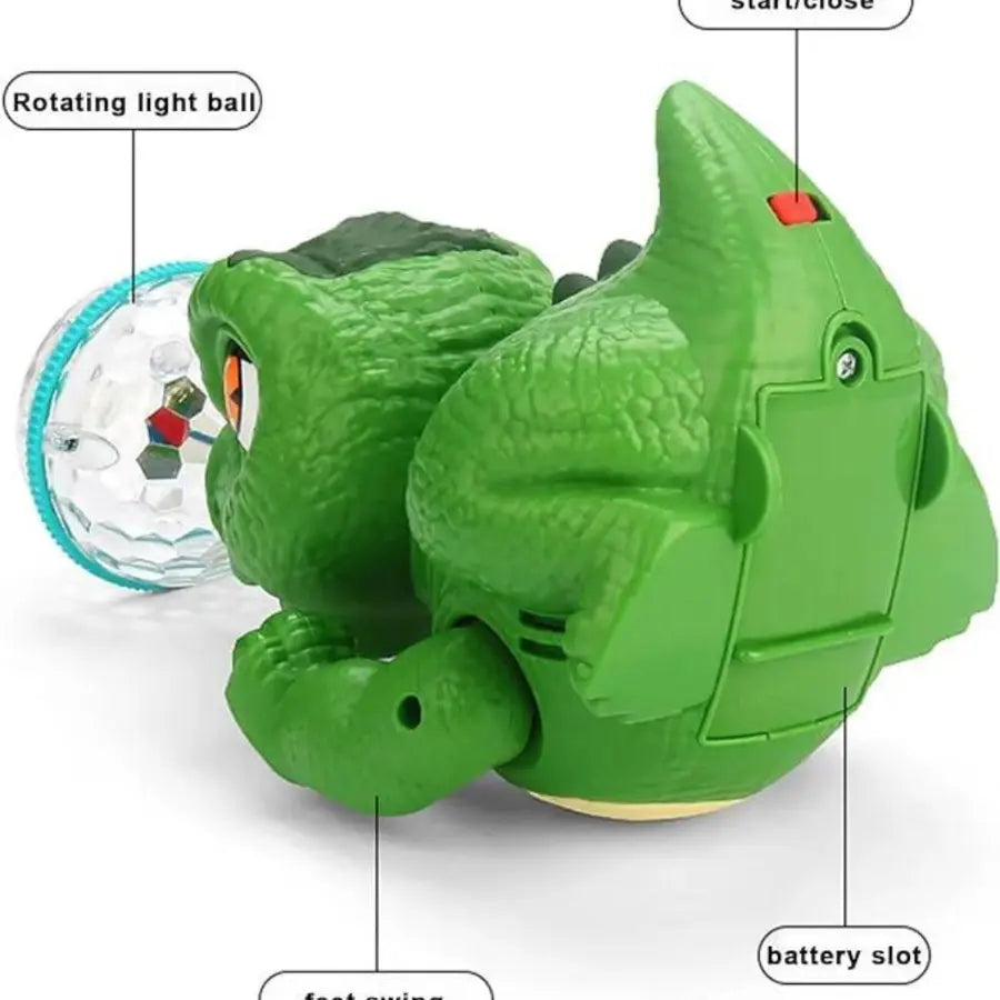 Balancing Ball Dinosaur Toy Interactive Musical Robotic Pet Dinosaur with Sounds & Lights