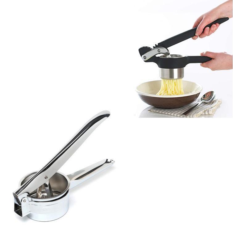 Stainless Steel Hand Held Potato Ricer 26.5 x 6.4 x 9 cm 3238