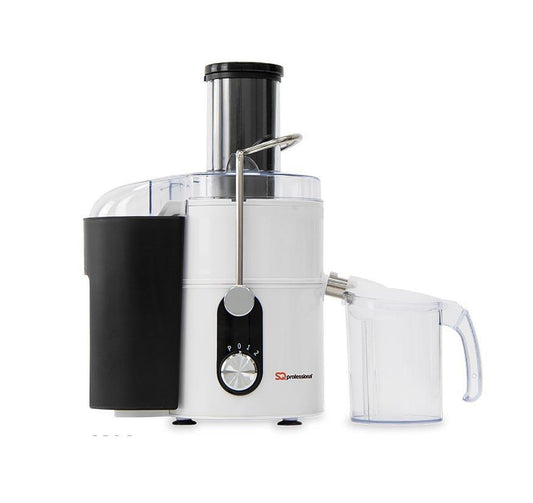 Sq Pro Powerful 800W Centrifugal Whole Fruit & Veg 700Ml Jug 1.4L Pulp Collector White