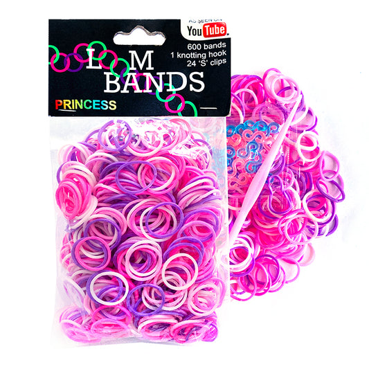 Princess 600 Loom Band Pack