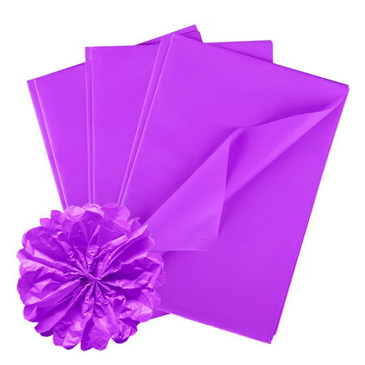 Jumbo Deluxe Tissue Paper Sheets Purple x 10