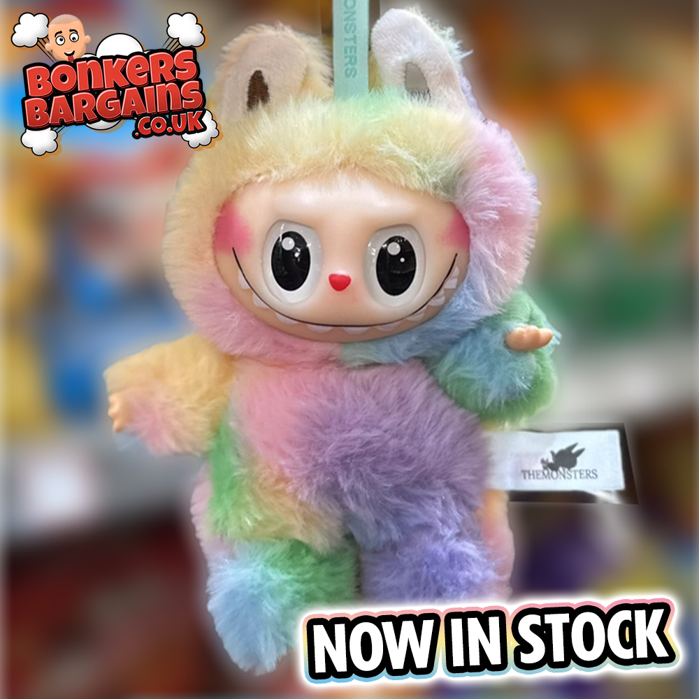 Labubu Style Rainbow Plush - In Box