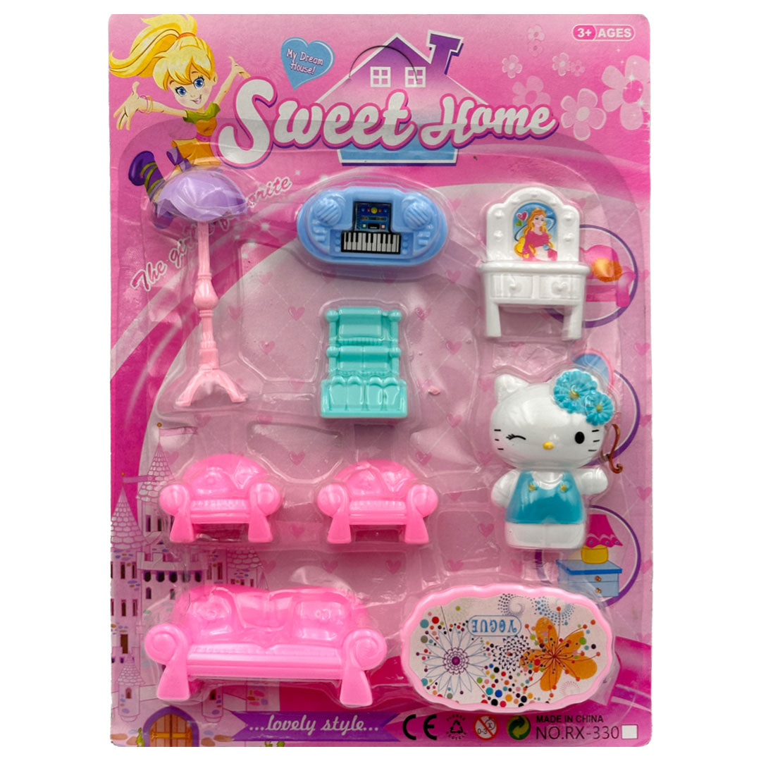 Chair Playset Card Toys