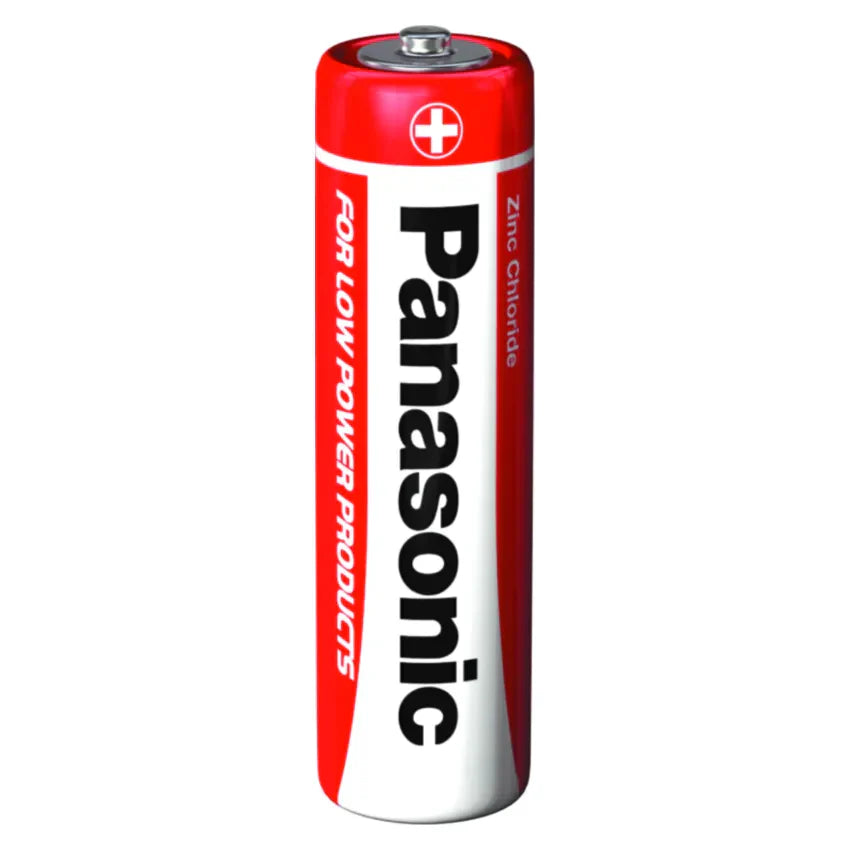 8x Panasonic AA Batteries Zinc Carbon R03 1.5V Battery PANAR6RB8HH A