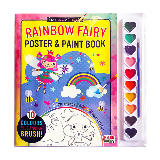 Rainbow Fairy Poster And Paint Jumbo Activity Set