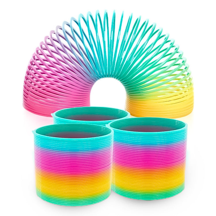 Mini Rainbow Round Magic Springs x 72 ( CRAZY 13p SPECIAL )