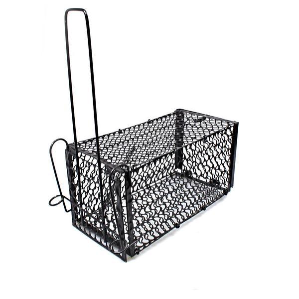 Rat Mesh Cage Black Adjustable Flat To Bo x