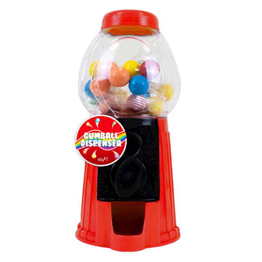 Jumbo Xmas Gumball Sweets Machine Red