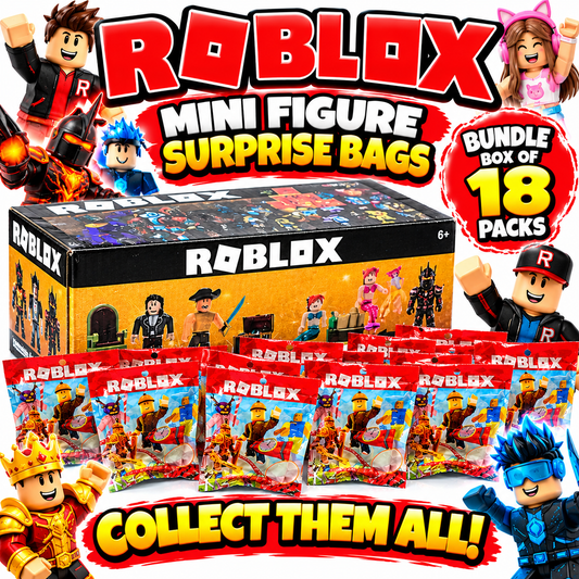 Roblox Box of 18 Mini Figure Surprise Blind Bags