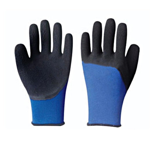 Heavy Duty Construction Rubber Working Gloves One Size 5123 A