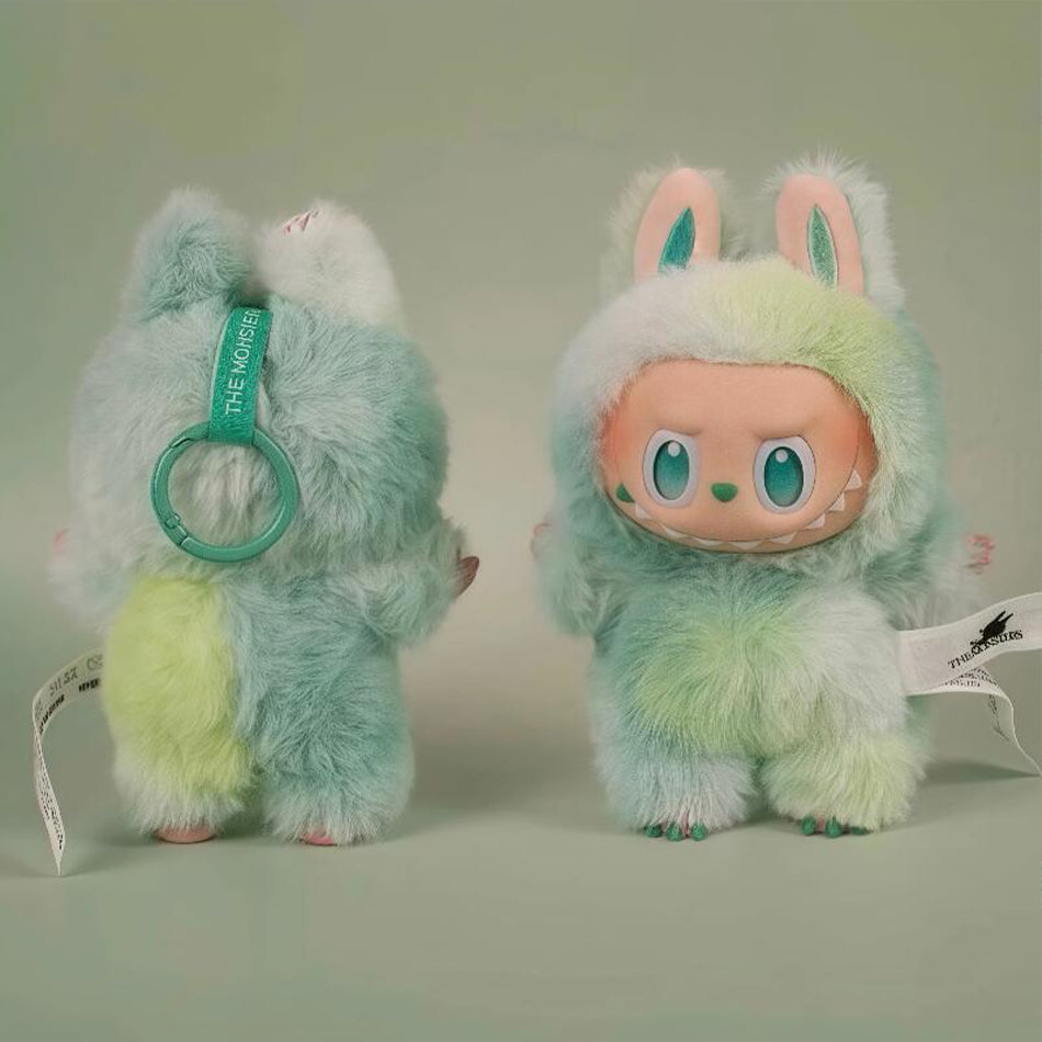 Labubu THE MONSTERS Big Into Energy V 3.0 Style Keyring Keychain Stuffed Vinyl Face Plush Toy Doll 17cm VIRAL - SERENITY