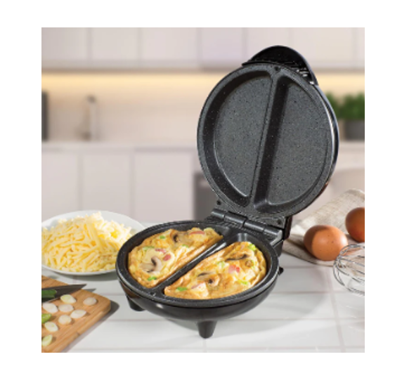 Daewoo Non Stick Deep Fill Omelette Maker 750 Watt