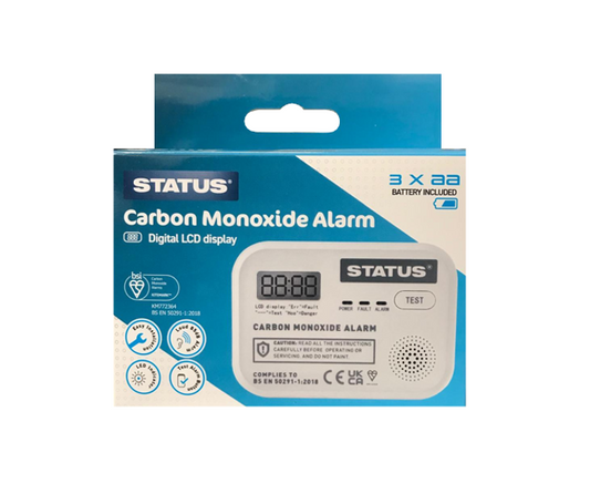 Status Carbon Monoxide Alarm 107 x 77 x 36 mm SDCMA3XAA1PB4
