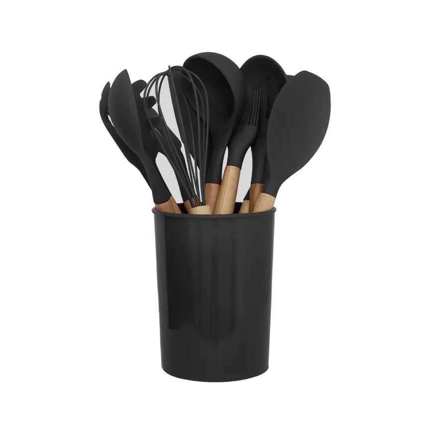 Heat Resistant & Safe! Wholesale Silicone Cooking Utensil Set ( UK)