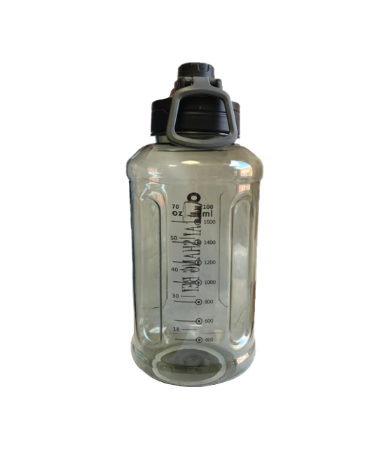 Plastic Gym Water Drinking Bottle 2L Assorted Colours SG9141