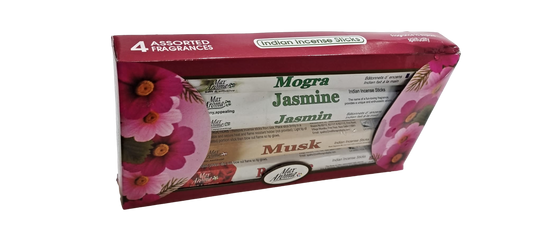 Pack Of 4 Assorted Indian Incense Sticks Random Pack Sent SK21121