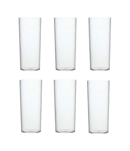 Long Plastic Tumblers Pack of 6 SK3081