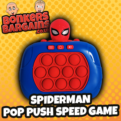 Spiderman Pop Push Speed Game