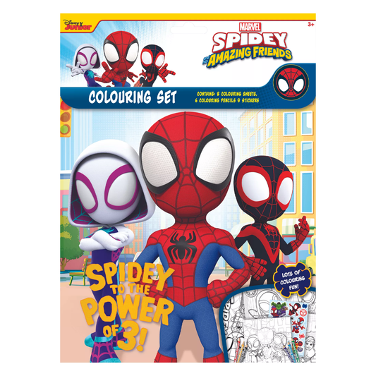 Spidey & Friends Colouring Set