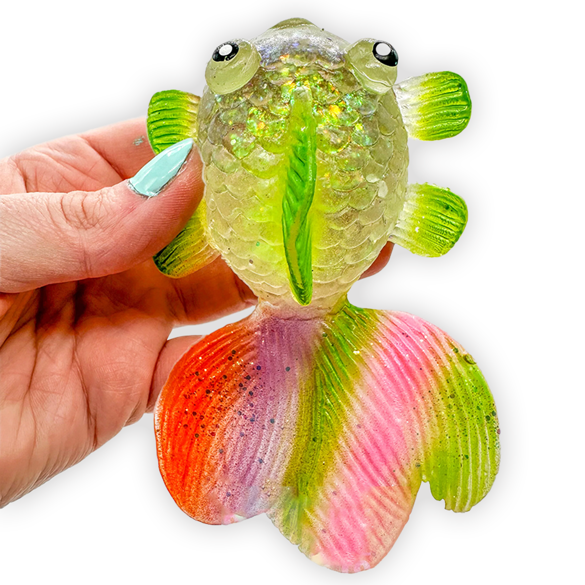 Squishy Fish Sugar Ball Fidget Stress ADHD Finger Toy Viral TikTok Tre ...