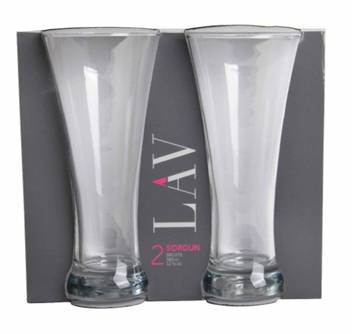 Lav Sorgun Beer Glasses 2 Piece 380Cc