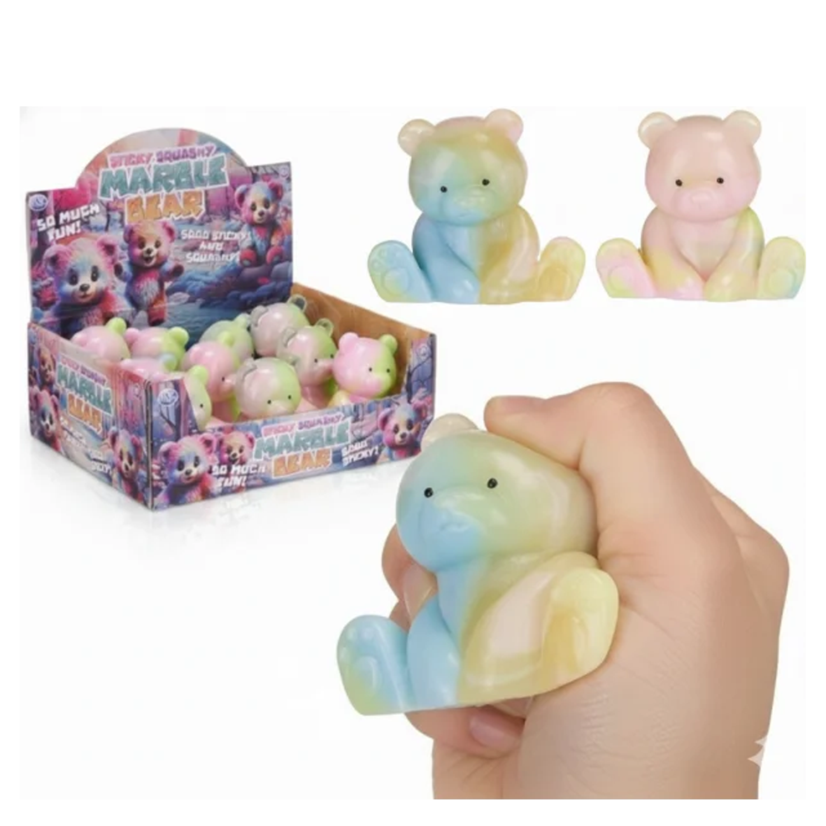 pastel-marble-bear-squishy-sticky-fidget-squish-toy-bonkers-bargains