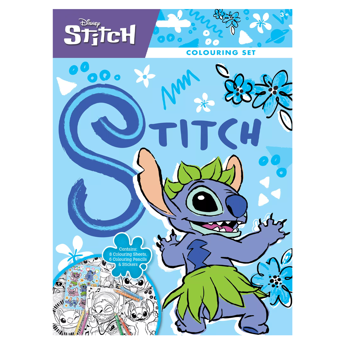 Stitch Colouring Set