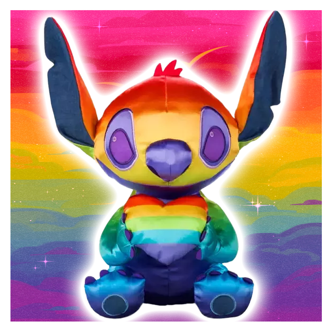 Limited Edition PRIDE Edition Stitch Plush Soft Toy