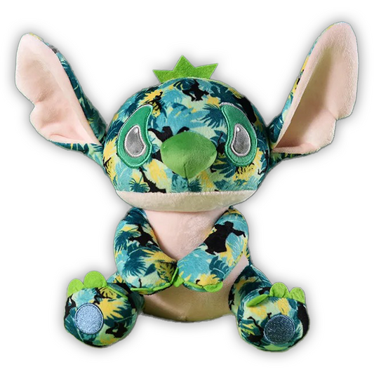 Stitch Crashes : Jungle Book Pattern Theme Plush Soft Toy - 30cm