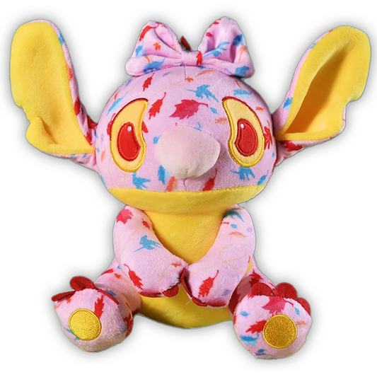 Stitch Crashes : Pocahontas Pattern Theme Plush Soft Toy - 30cm