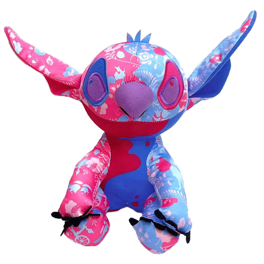 Stitch Crashes : Sleeping Beauty Pattern Theme Plush Soft Toy - 30cm