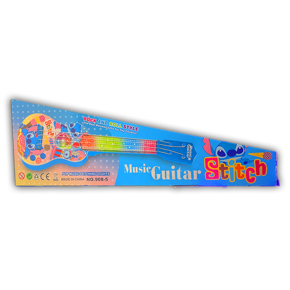 Stitch Electric Light Up & Sounds Toy Guitar