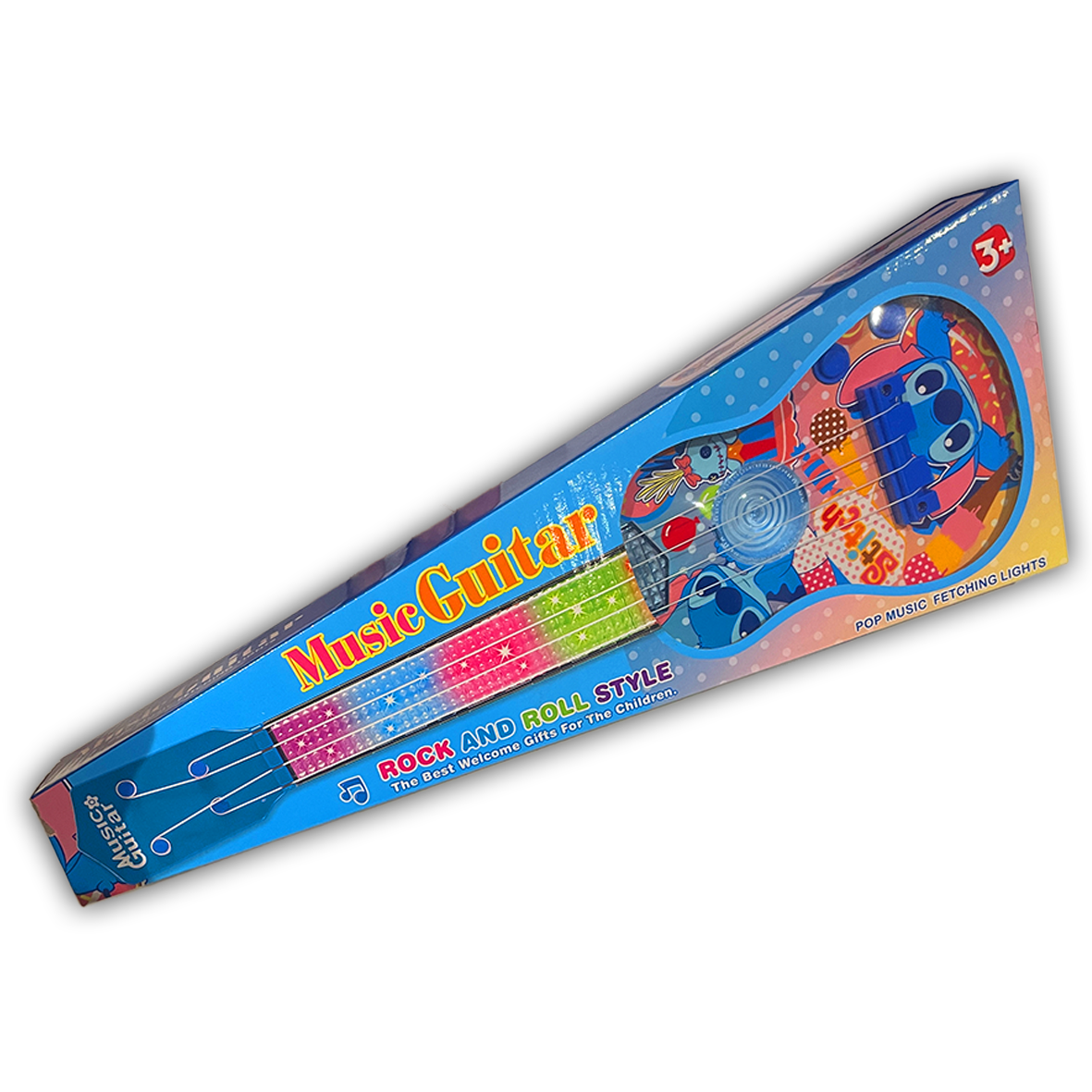 Stitch Electric Light Up & Sounds Toy Guitar