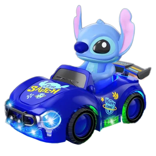 Stitch Roadster Light Up & Sounds Toy Car with Spray Mist Exhaust