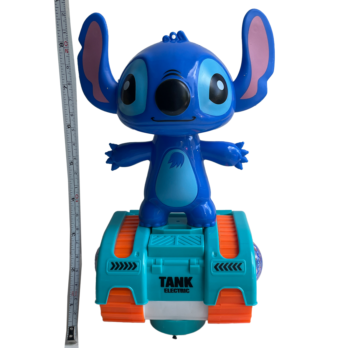 Stitch Tank Flashing Moving Spinning Toy with Lights