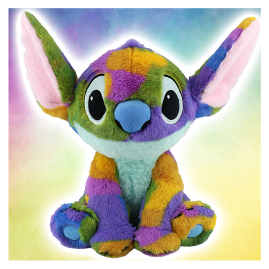 Limited Edition Stitch Colour Splash Plush Soft Toy