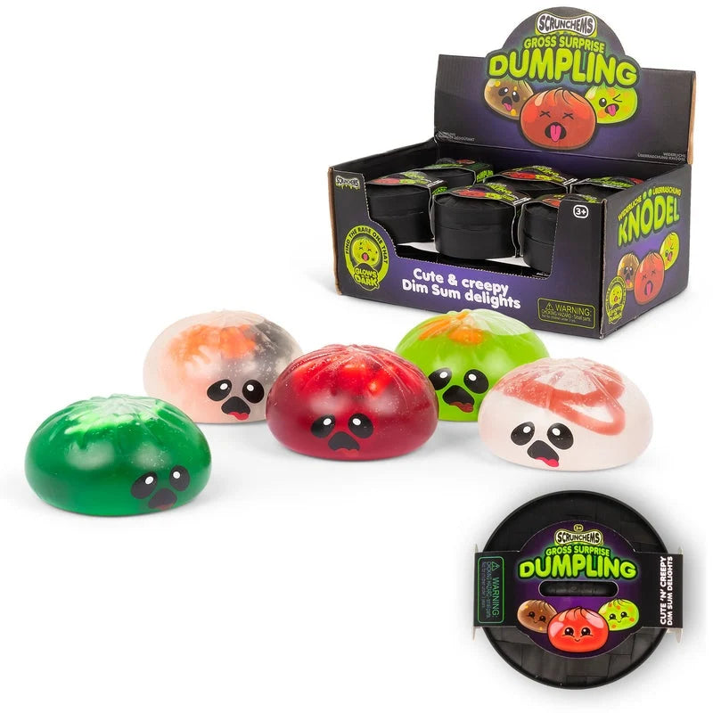 LIMITED EDITION Scrunchems Gross Surprise Squishy Dumpling Squish Sensory Fidget Toy