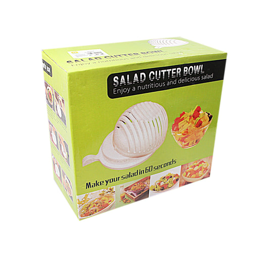 No Hassle Salad Cutter Bowl Make Salad In 60 Seconds 4511