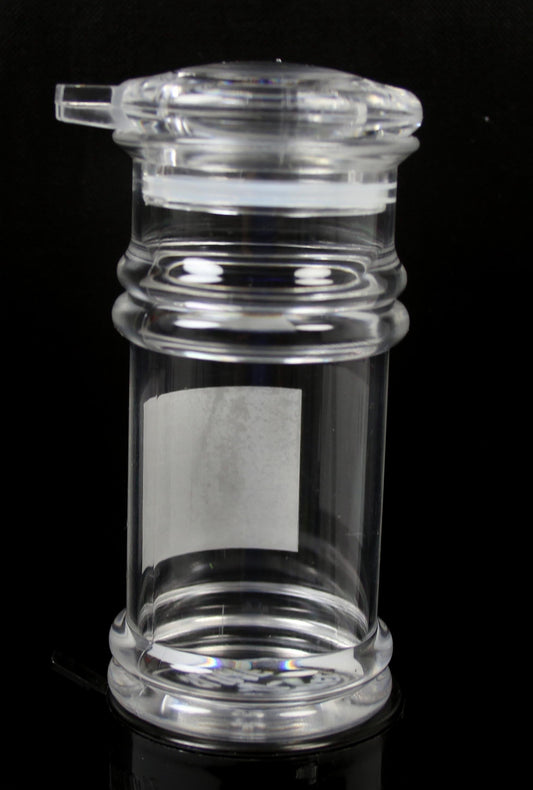 Kitchen Vinegar  Bottle Detachable Lid Clear Plastic 10cm 5217