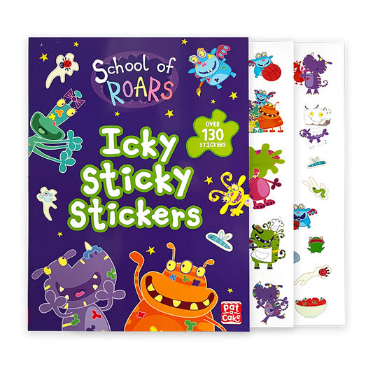 Monsters Icky Sticky Sticker Activity Book