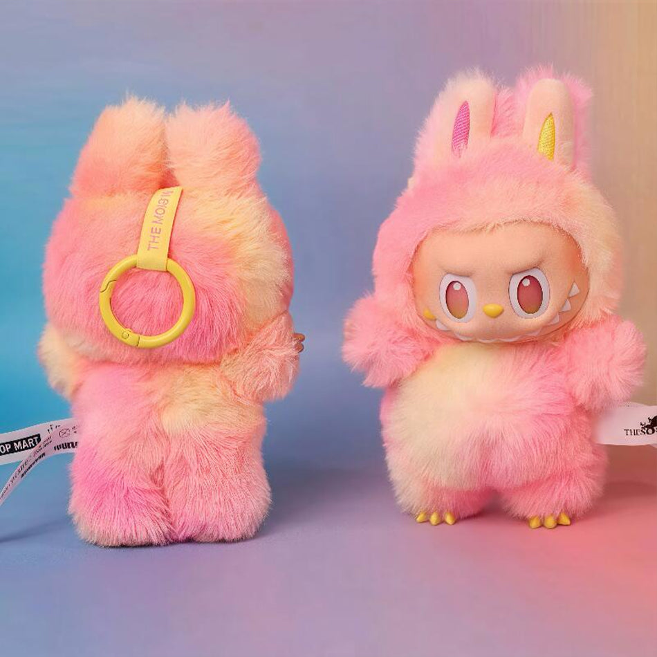 Labubu THE MONSTERS Big Into Energy V 3.0 Style Keyring Keychain Stuffed Vinyl Face Plush Toy Doll 17cm VIRAL - LOYALTY