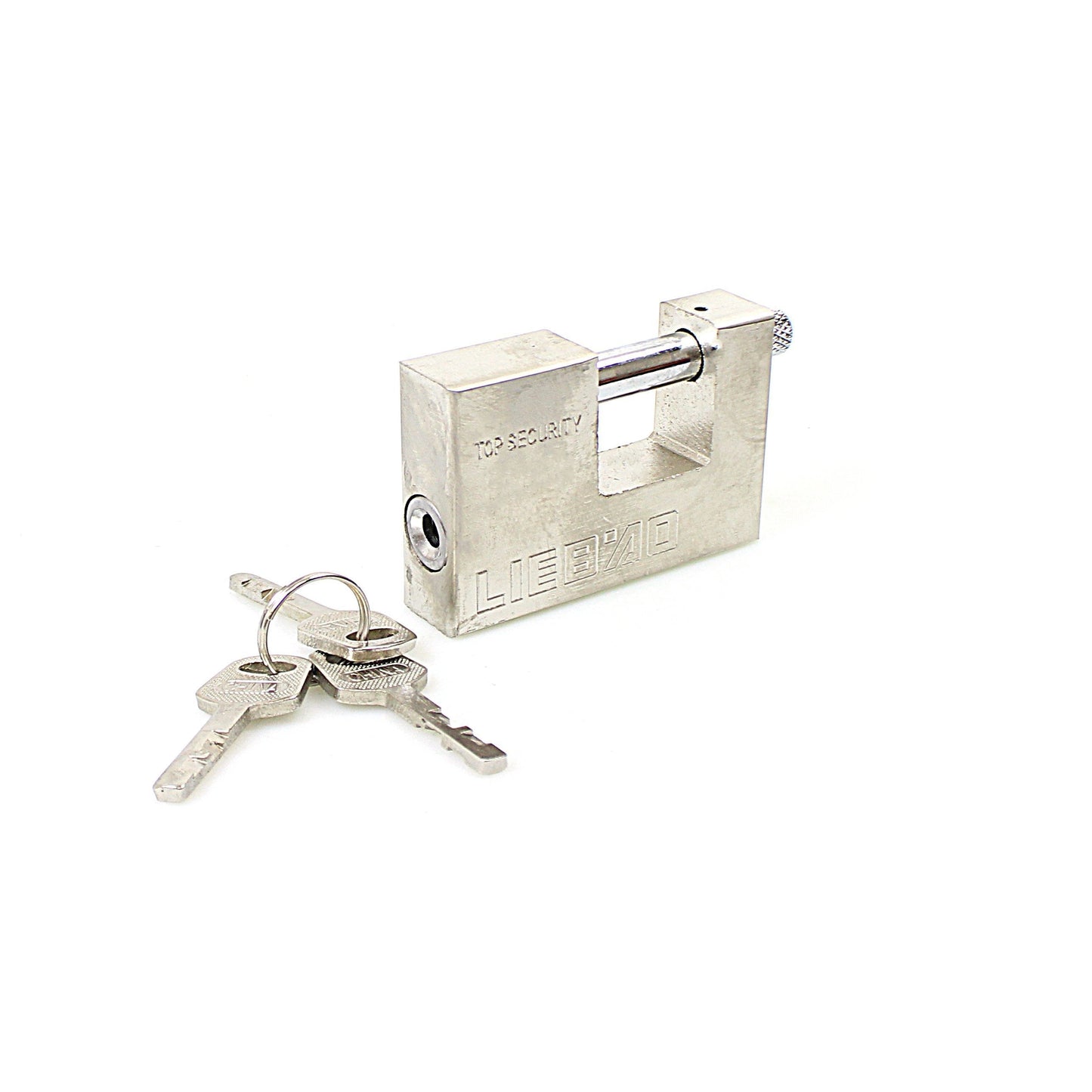 New Heavy Duty Security Padlock With Keys 70mm Diy Home 4575