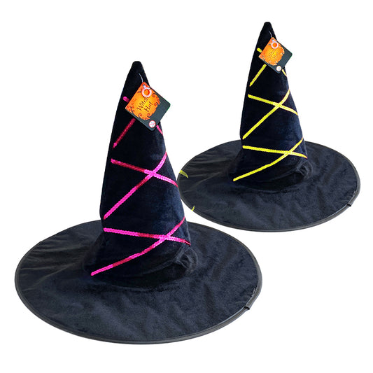 Velour Deluxe Witch Hat