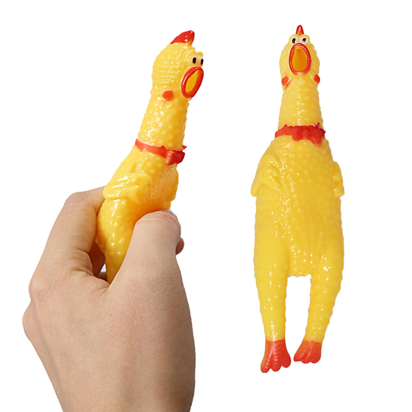Pet Dog Toy Mini Shrilling Squeaky Chicken 16 cm 4986 A