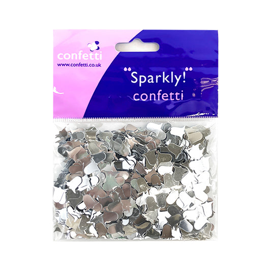 Silver Bells Foil Confetti Shapes Pack